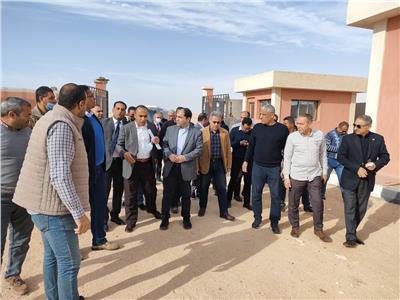محلية النواب تتفقد محطة صرف جبل الطير بمركز سمالوط بمحافظة المنيا