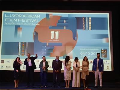 أبطال فيلم " ٢ طلعت حرب" في مهرجان الأقصر للسينما الأفريقية