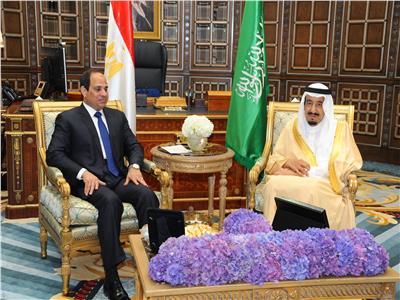 الرئيس عبدالفتاح السيسى والملك سلمان بن عبدالعزيز
