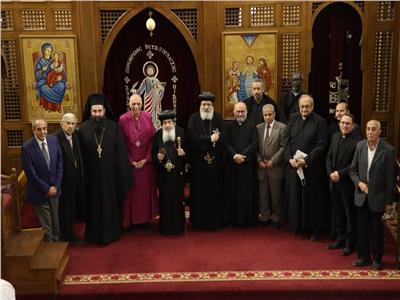رئيس الأسقفية يشارك في ختام أسبوع الصلاة من أجل الوحدة بـ"مارمرقس المعادي"