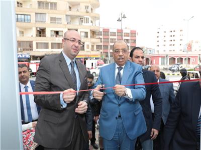  الدكتور محمد هاني غنيم محافظ بني سويف، واللواء محمود شعراوي وزير التنمية المحلية