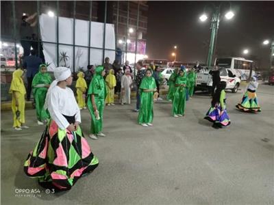 أطفال الأنفوشي في افتتاح ليالي رمضان بحي العجمي