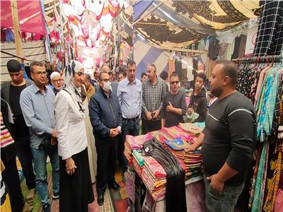 نائب محافظ شمال سيناء يفتتح معرض "العيد فرحتنا" بالعريش