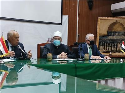  الفريق عبد المنعم التراس،مع الدكتور محمد مختار جمعة