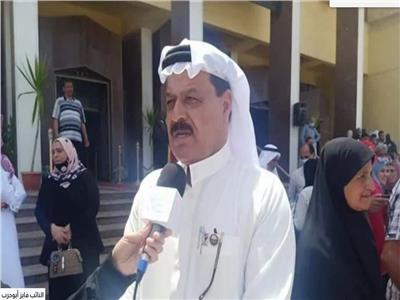 النائب فايز أبو حرب، عضو مجلس الشيوخ عن شمال سيناء