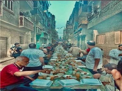 نجع سعيد ينظم أكبر مائدة إفطار في قنا
