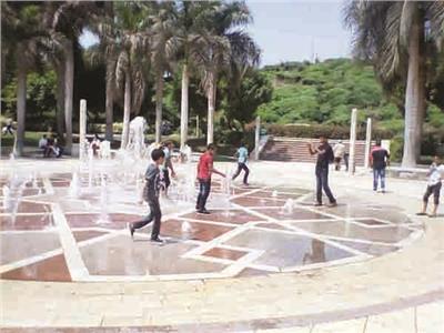 حدائق القاهرة جاهزة لاستقبال المواطنين فى العيد