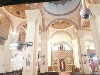 كنيسة العذراء مريم جاهزة لاستقبال الزوار