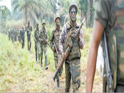 جنود يتبعون الجيش الكونغولى