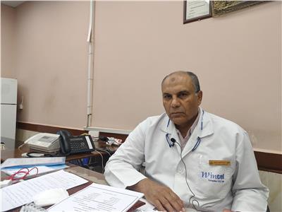  دكتور اسامه منصور مدير مستشفى الصدر بشبين الكوم