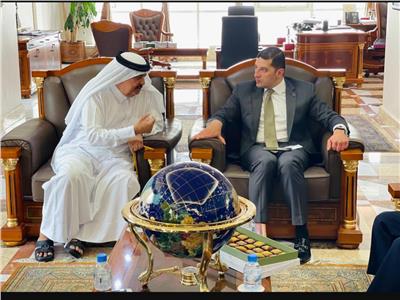 زيارة المستشار محمد عبد الوهاب الرئيس التنفيذي للهيئة العامة للاستثمار إلى دبي