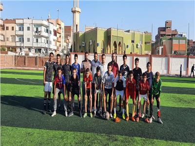 إنطلاق فاعليات اليوم الأول لدوري مراكز شباب حياة كريمة لكرة القدم الخماسية بالدقهلية