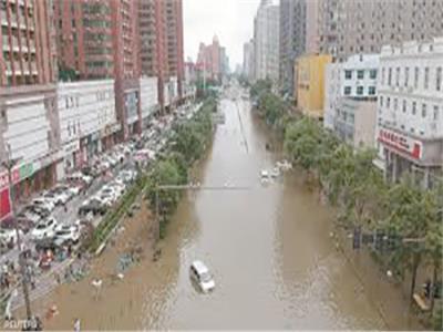 المياه تغمر شوارع متفرقة فى الصين