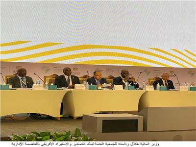 جانب من اجتماع الجمعية العامة لبنك التصدير والاستيراد الأفريقي