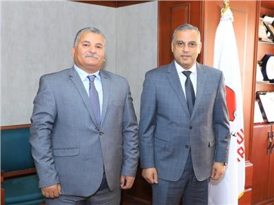 استقبل اللواء طارق الفقي محافظ سوهاج وكيل وزارة الصحة الجديد بسوهاج 