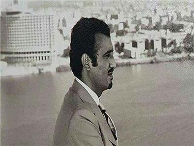 الملك سلمان بن عبدالعزيز آل سعود وفي الخلفية نهر النيل