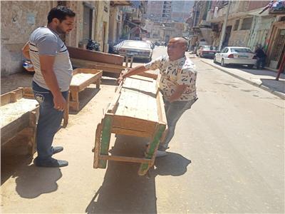 حملات مكثفة لتطبيق خطة إستقبال عيد الاضحي المبارك بالإسكندرية