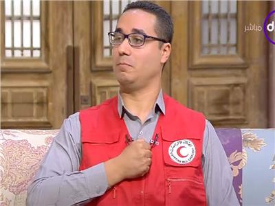 أحمد طلعت، مدرب إسعافات أولية بالهلال الأحمر المصري