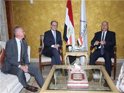 خلال لقاء وزراء النقل المصري والخارجية والداخلية بدولة النمسا