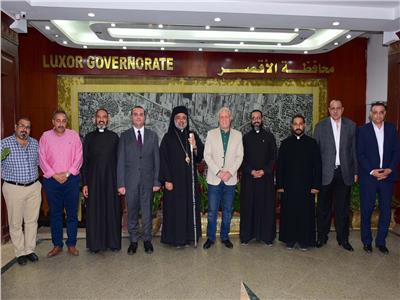 تكريم الفائزين في المسابقة الثقافية للتربية الدينية المسيحية بنجع حمادي 