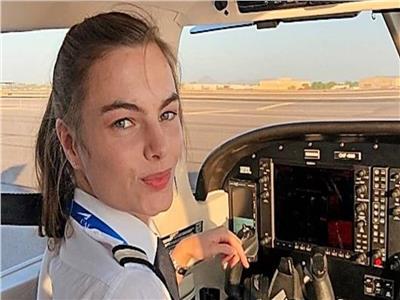 وفاة طيارة متدربة تدعى أوريانا بيبر