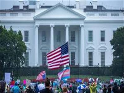 تظاهرة أمام البيت الأبيض