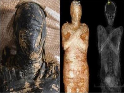  أول مومياء مصرية حامل