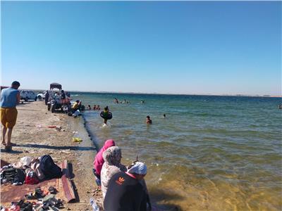 صورة لأحد  لبحر سليمان أحد شواطئ محافظة البحيرة 