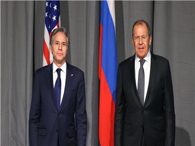 وزير الخارجية الروسي لافروف ونظيرة الأمريكي بلينكن