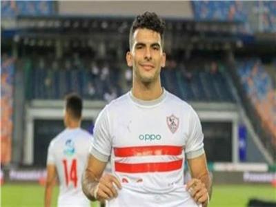 لاعب نادي الزمالك أحمد سيد زيزو 