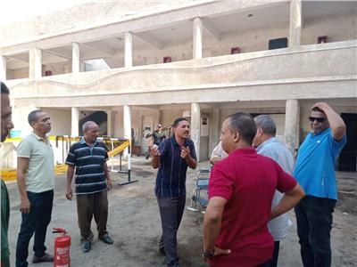 اجتماعات تحضيرية لـ "بروفة" إخلاء مبنى الوحدة المحلية لمدينة سفاجا 