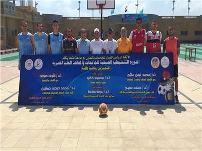 جامعة القناة تحصد المركز الأول بالكرة الخماسية والثاني في السلة بالدورة الصيفية للجامعات المصرية 