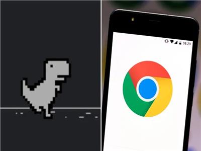 لعبة الديناصور على جوجل كروم
