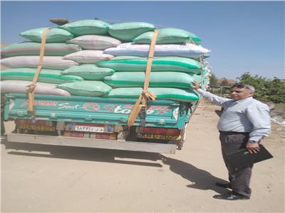 تموين كفرالشيخ: ضبط سيارة نقل محملة بكمية من «الأرز الشعير» قبل تهريبها خارج المحافظة
