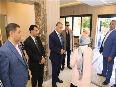 محافظ سوهاج يتفقد أعمال تطوير فندق " ميريت آمون " بمدينة ناصر