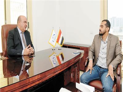 د. مجدى مرشد خلال حواره مع «الأخبار»