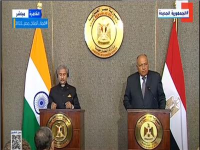 وزير الخارجية الهندي :دعونا مصر لحضور اجتماعات قمة العشرين 
