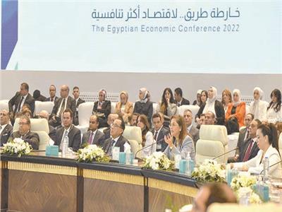 وزيرة التخطيط خلال جلسة «السياسات المطلوبة لتعزيز قدرة الاقتصاد المصرى على مواجهة الأزمات»