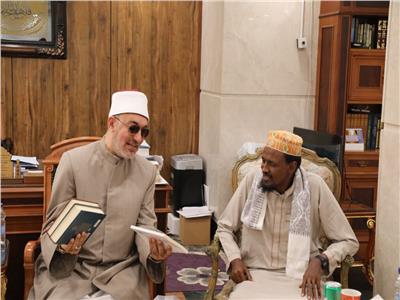 أمين "البحوث الإسلامية" يلتقي وفدًا من القيادات الدينية بجيبوتي 