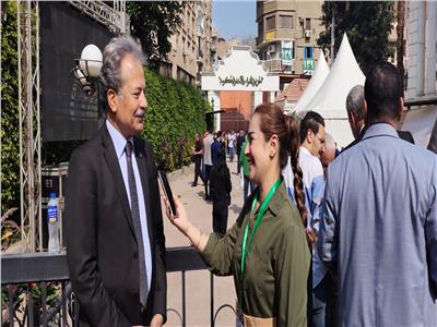 المحامى عصام شيحة ورئيس منظمة حقوق الانسان خلال حواره مع بوابة أخبار اليوم