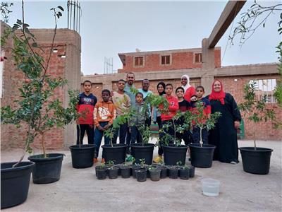 صورة من فعاليات مبادرة "معاً من أجل مصر الخضراء"