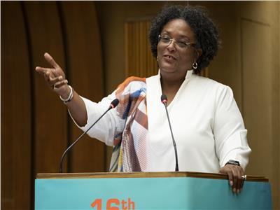 رئيسة وزراء باربادوس ميا موتلي - صورة أرشيفية