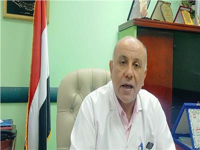 الدكتور أسامة البلكى مدير مستشفى دمنهور التعليمي بمحافظة البحيرة