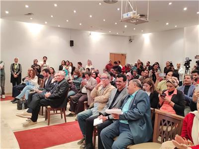 صور من المؤتمر الصحفي لمهرجان شرم الشيخ للمسرح الشبابي