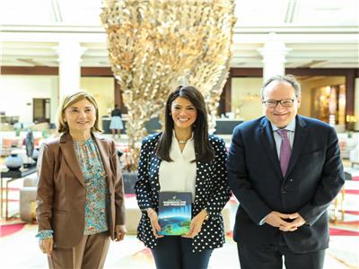 د. رانيا المشاط وزيرة التعاون الدولي تلتقي قيادات بنك الاستثمار الأوروبي