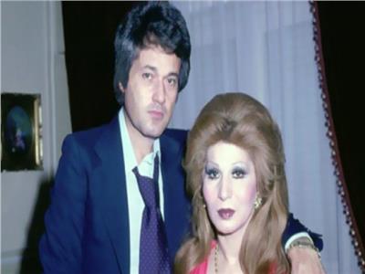 الموسيقار محمد سلطان وزوجته الفنانة فايزة أحمد