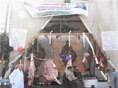  بيع اللحوم الطازجة بأسعار مخفضة للمواطنين بمدينة الزقازيق بالشرقية 