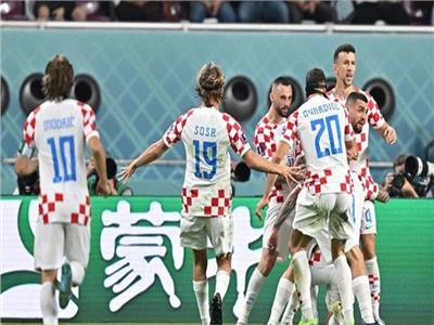 فرحة لاعبي منتخب كرواتيا بالفوز