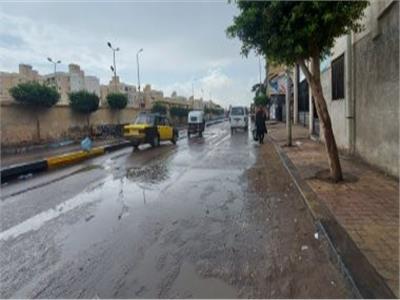 هطول أمطار على مناطق في الإسكندرية