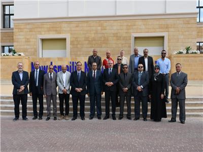 لجنة المجلس الأعلى للجامعات في زيارة لجامعة الإسماعيلية الأهلية 
